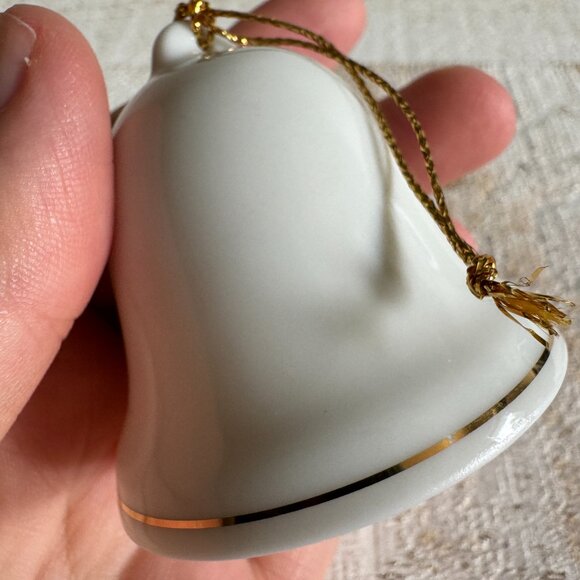 Lion King Simba Cub Grolier Collectibles Disney Porcelain Christmas Bell - Picture 4 of 10